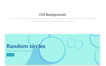 CSS backgrounds screenshot