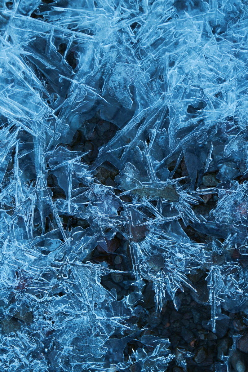 Ice crystals